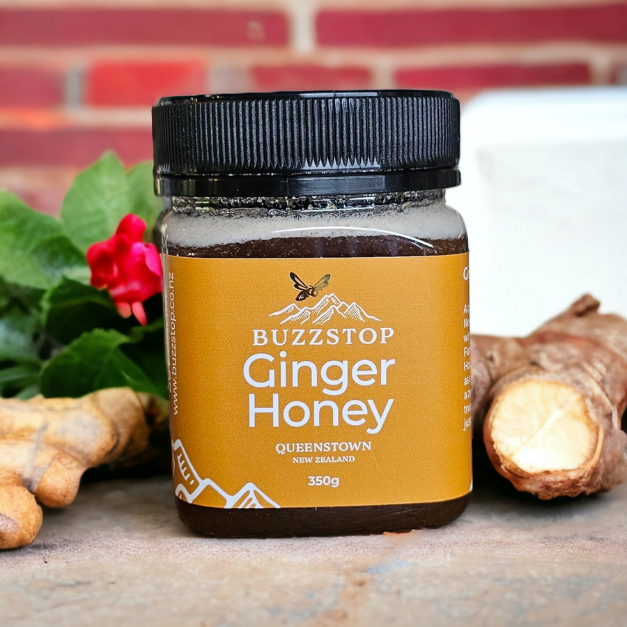 Buzzstop Honey and Ginger 350g