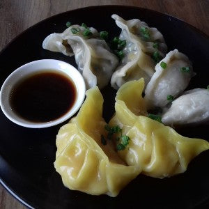 Dimsum dish of Buzzstop Honey Centre and Cafe