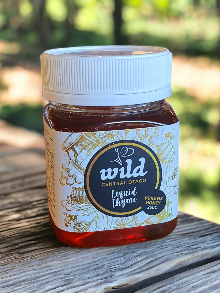 Wild Central Otago liquid Thyme Honey