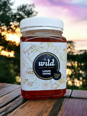 Wild Central Otago liquid Thyme Honey