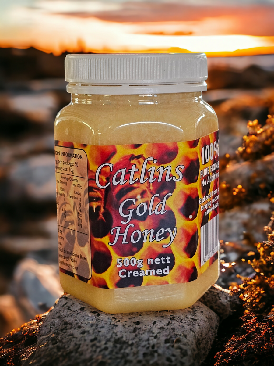 Catlins Gold Honey (Creamed)