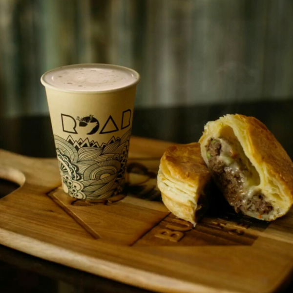 Coffee and pastry
