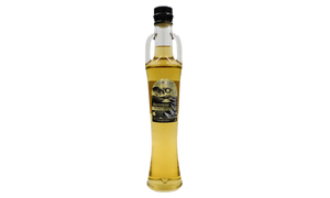 Manuka honey liqueur in a unique bottle